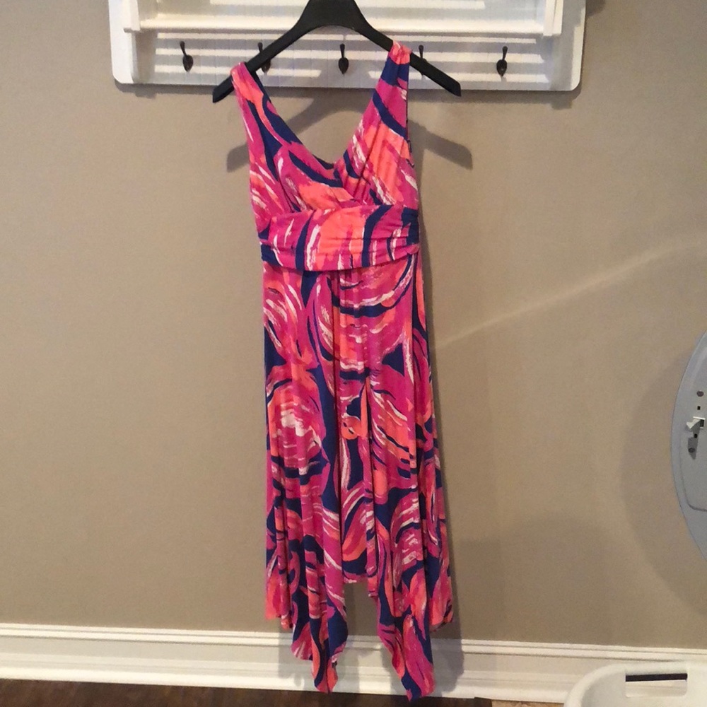 Lilly Pulitzer flamingo dress size small